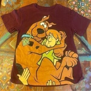 Scooby Doo Shaggy T Shirt / Women’s Size S / Maroon